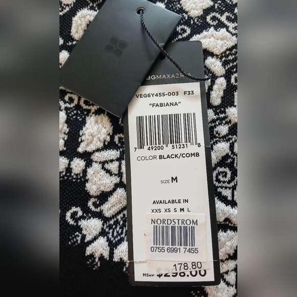 NEW BCBGMAXAZRIA FABIANA BODYCON DRESS. - Picture 6 of 6